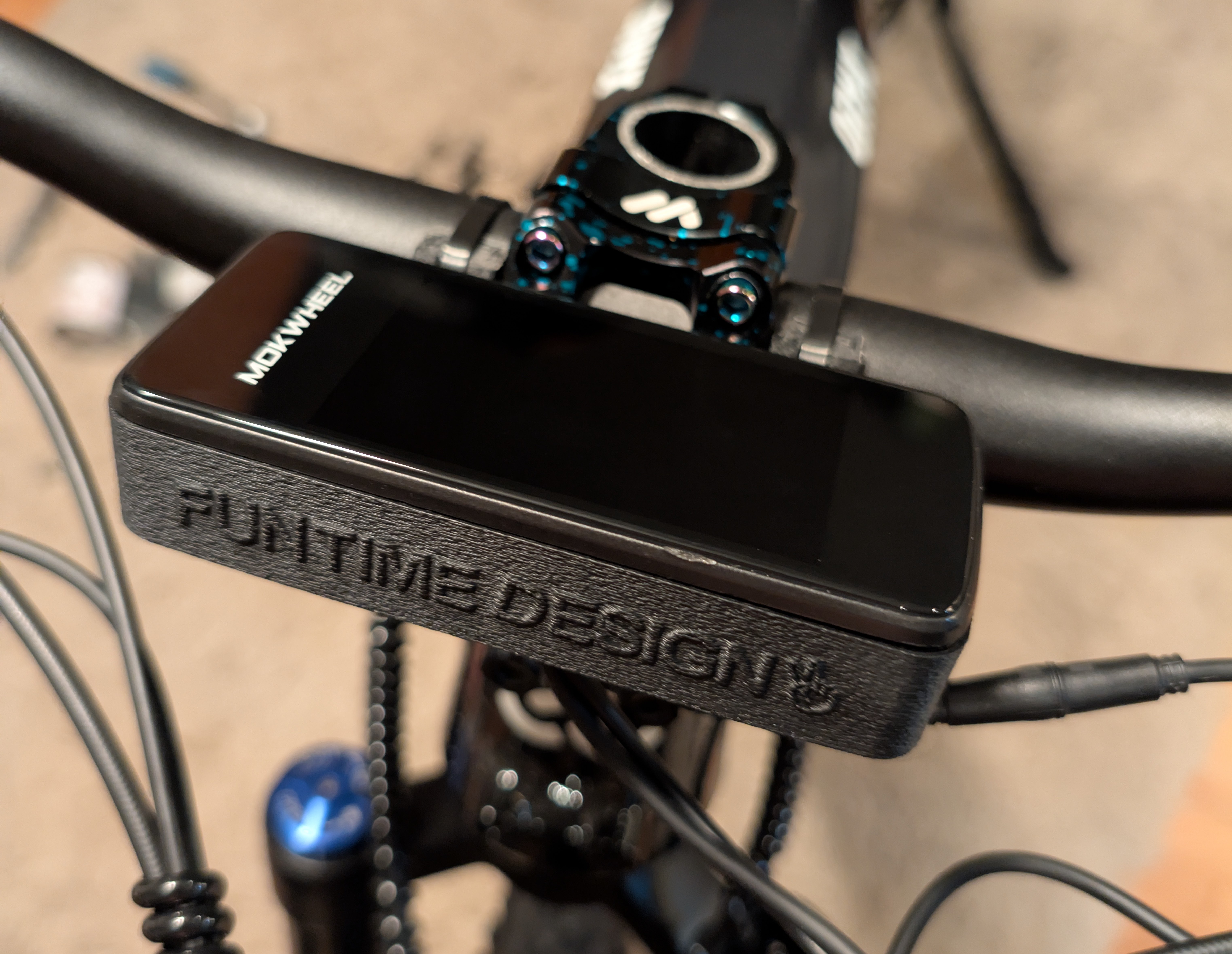 TruckRun Mokwheel screen mount ebike