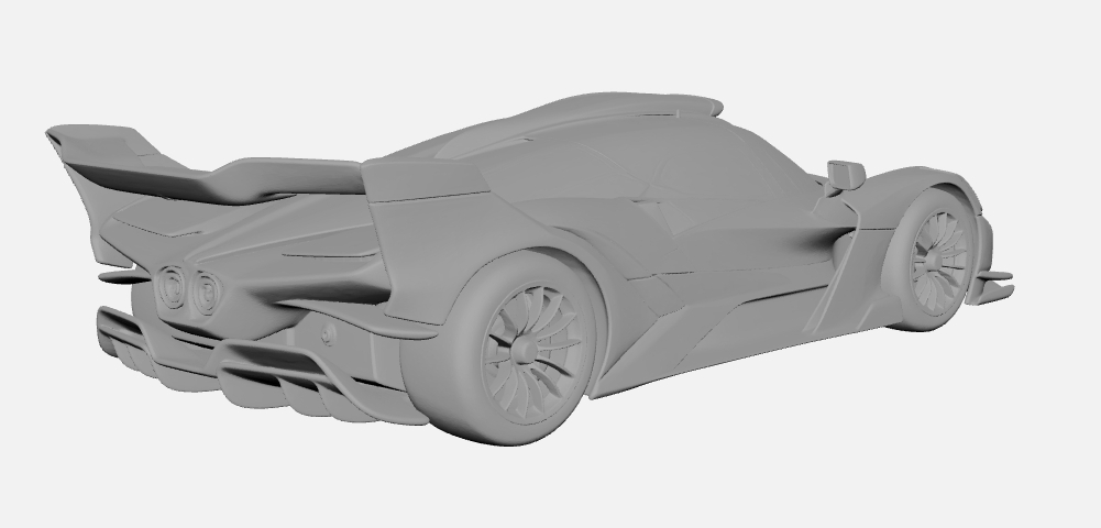 Miniatura 3 do modelo 3D Bugatti Bolide