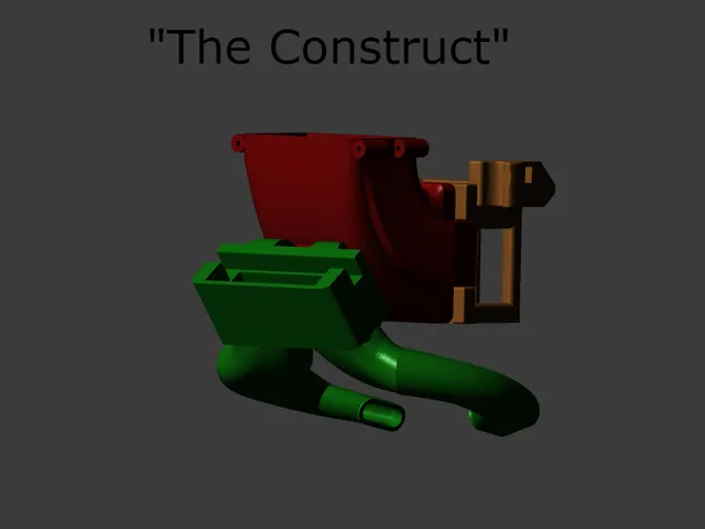Ender 3 turbine 4020 fan shround - The Construct