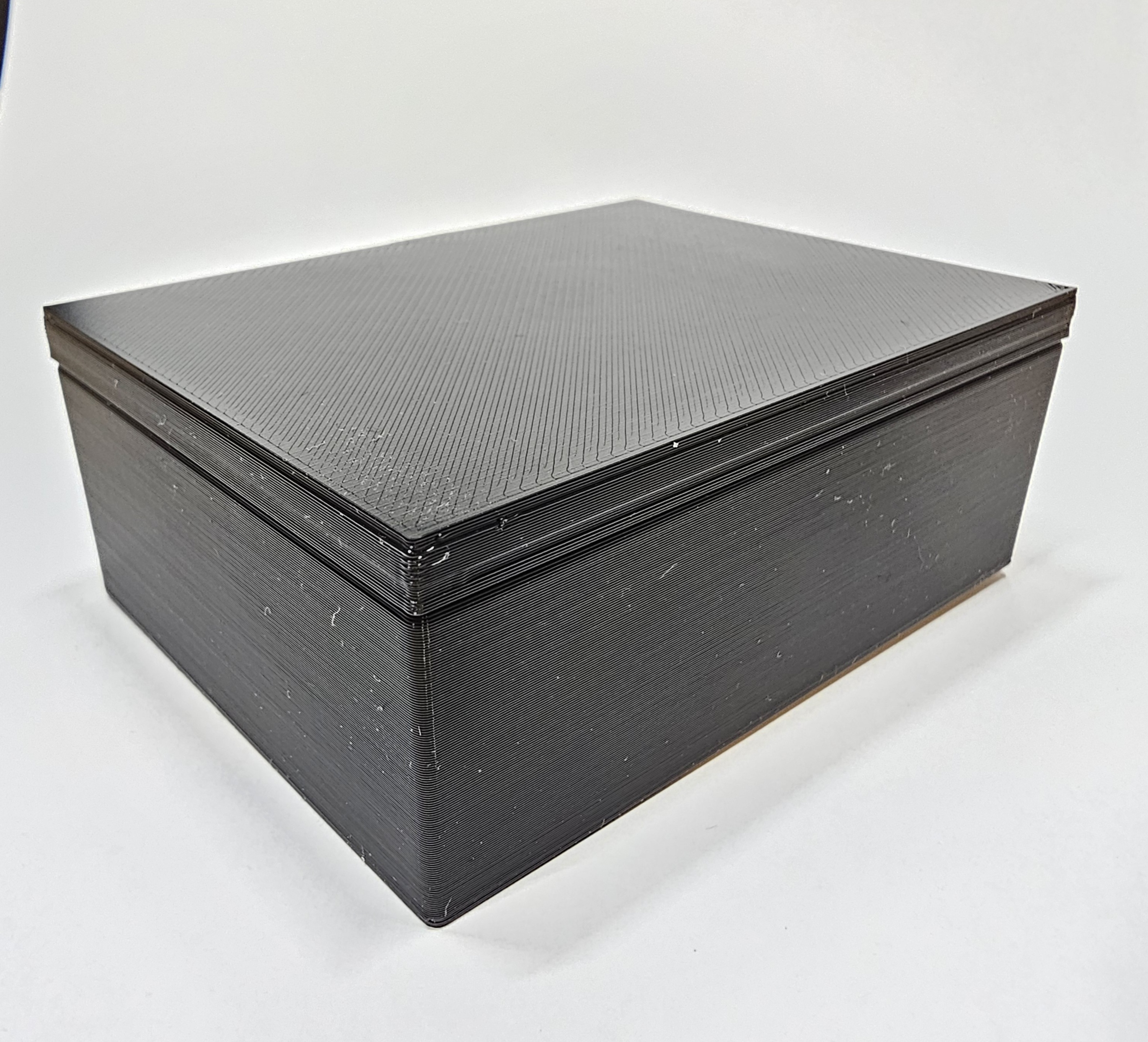 Parametric box for vase mode (with sliding lid)