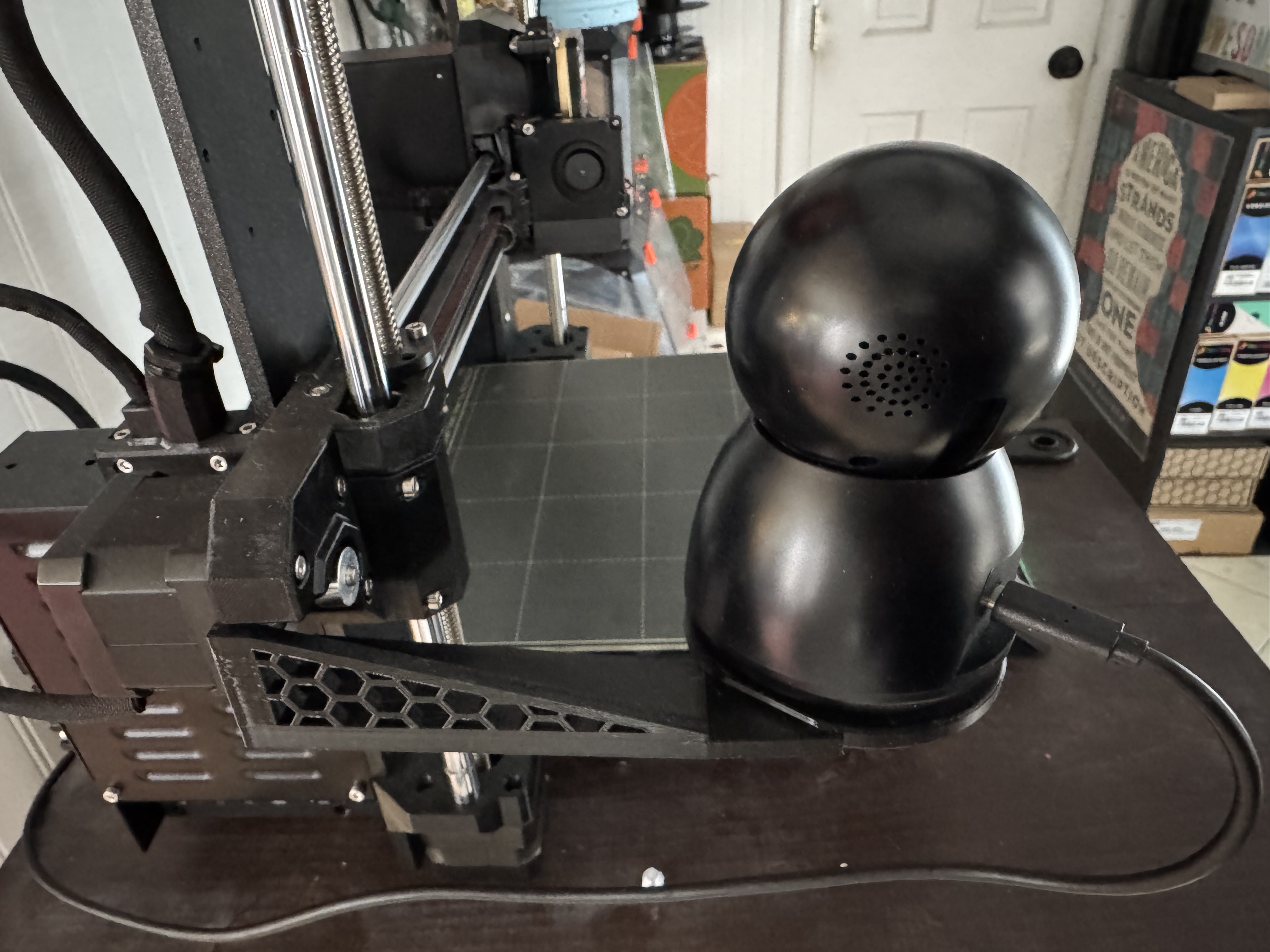 Right facing Base Camera Buddy3D Mount for Prusa MK3/S/+, MK4/S