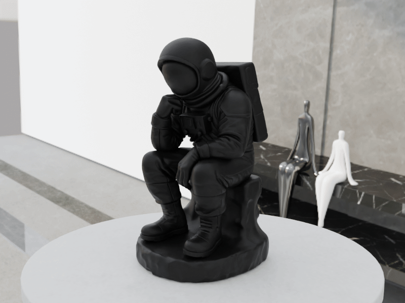 Thinking Astronaut — miniatura 12