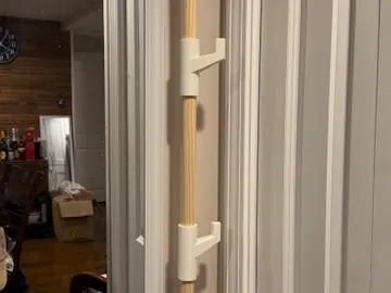 Pipe/Dowel Hooks System
