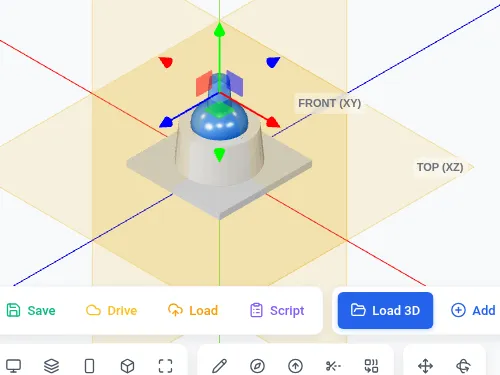 Customizable Ellipsoid Joint Model - Working Teaching Model