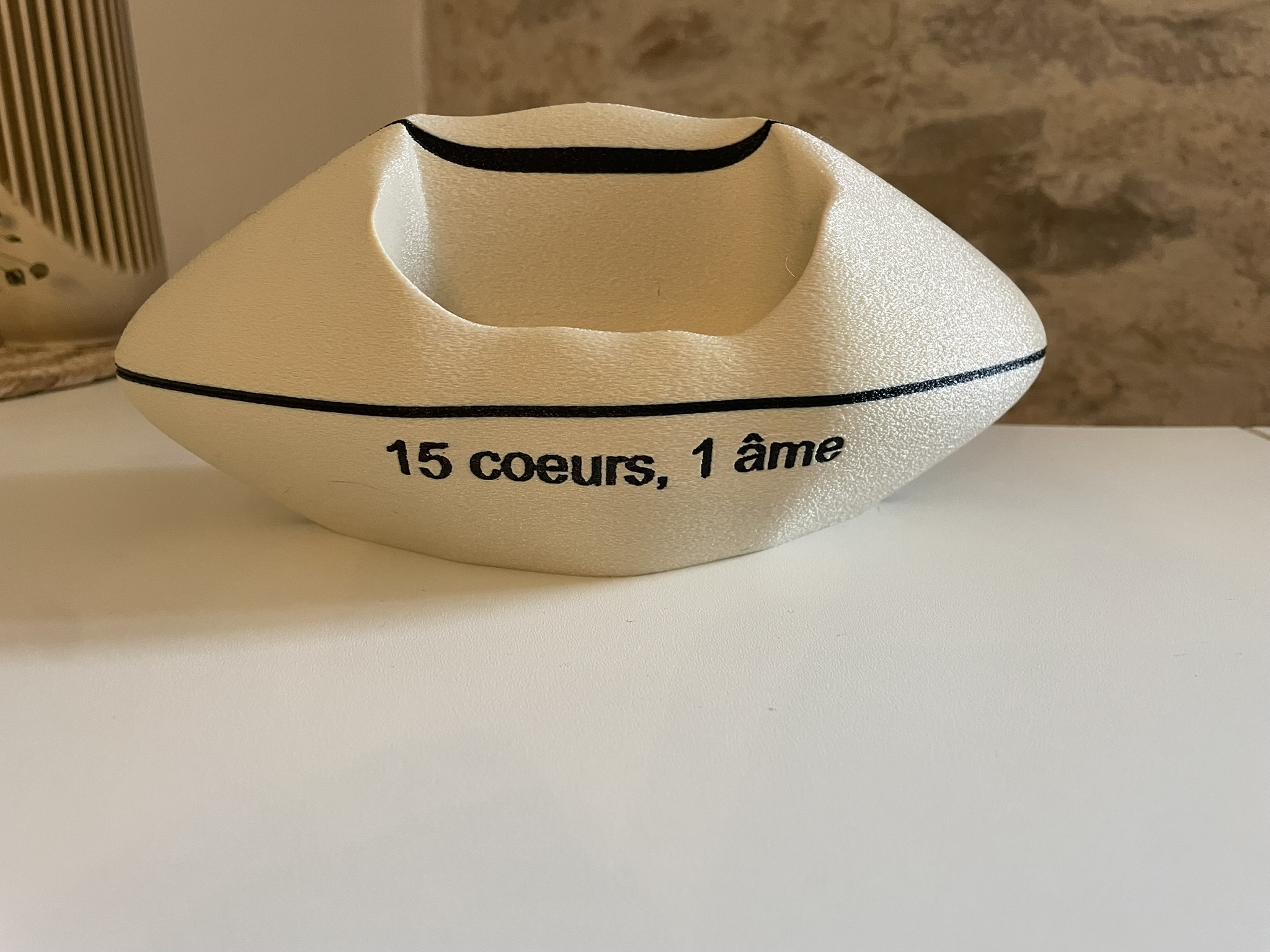 Support téléphone Ballon de Rugby