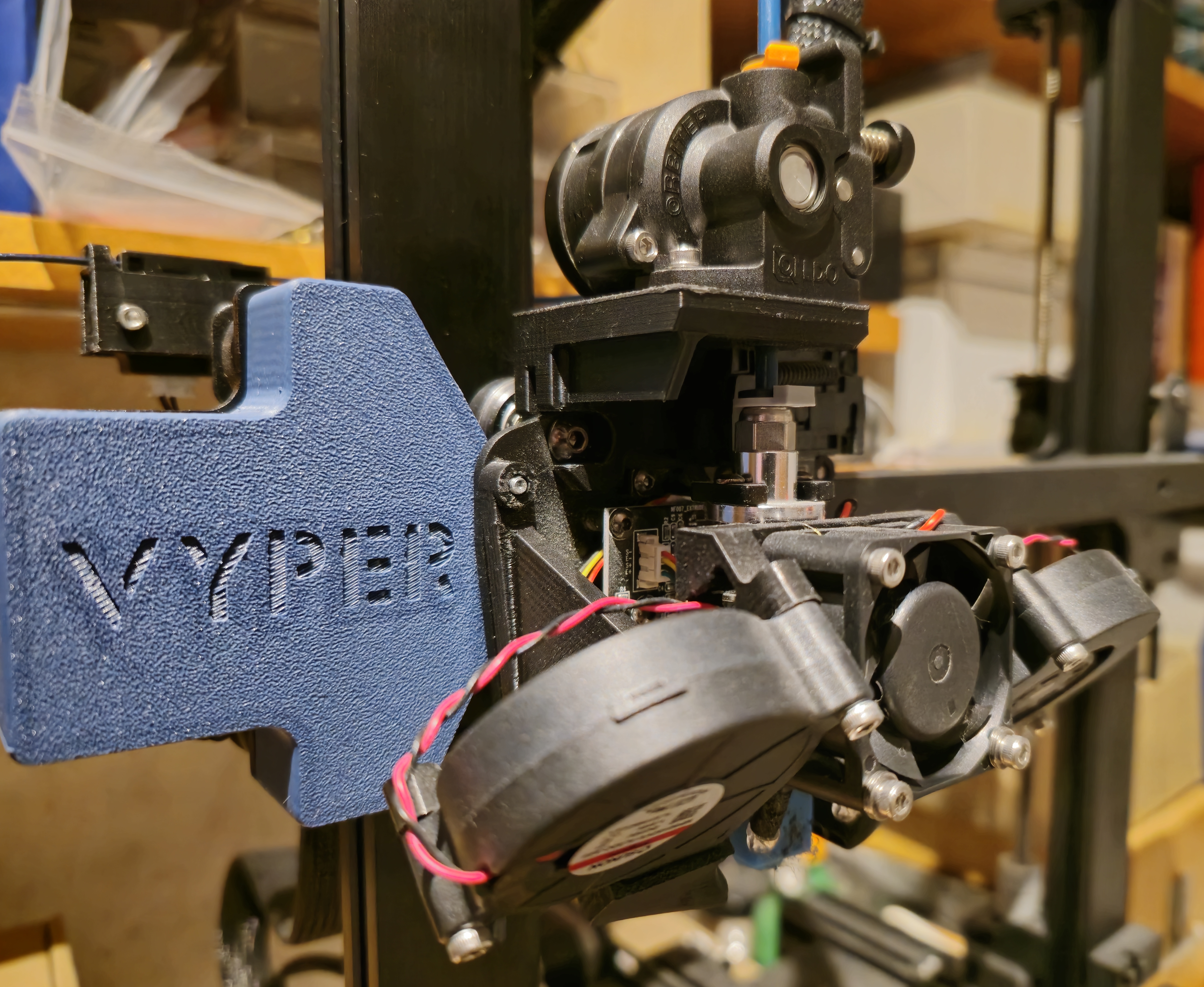 Anycubic Vyper Direct Drive Extruder Adapter for Orbiter 2 (FreeCAD)
