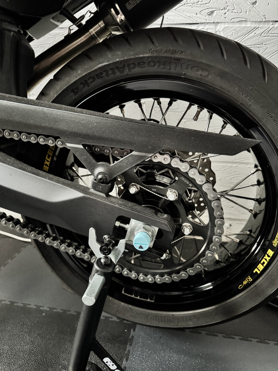 Tenere 700 Rear Suspension Sag Measurement Tool