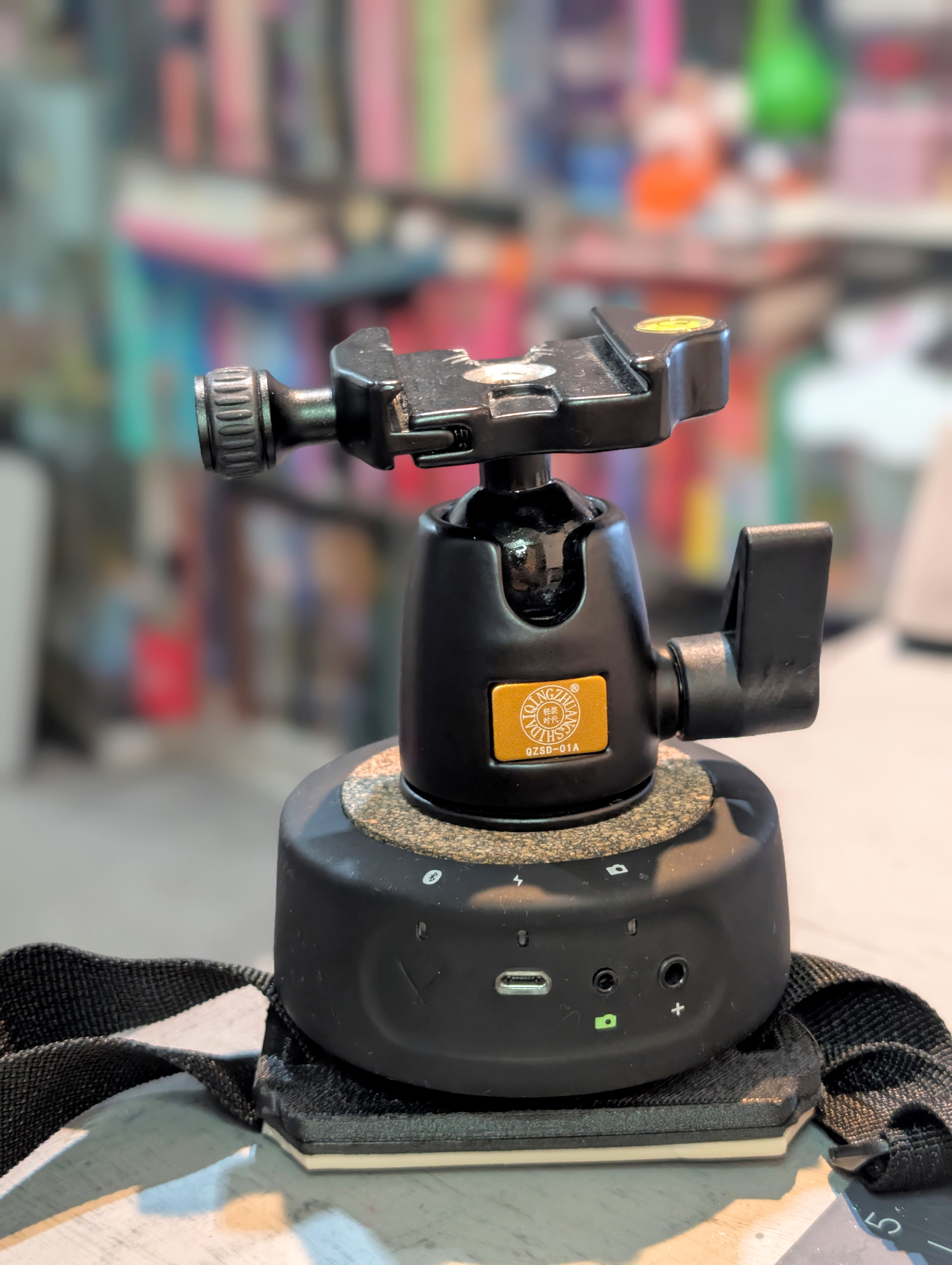 Ballhead / DSLR mount for Genie Mini / vertical surfaces