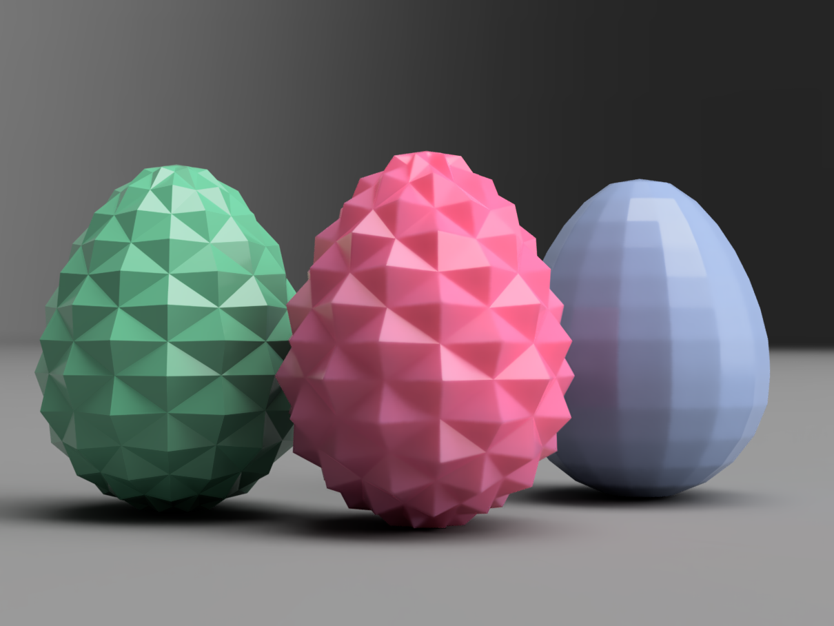 Miniatura 23 do modelo 3D Cyber Easter Egg