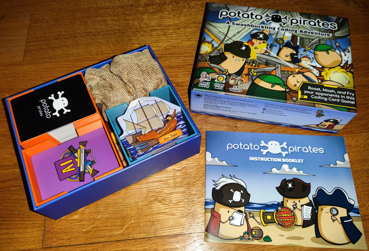 Potato Pirates 2nd Ed. Storage Solution