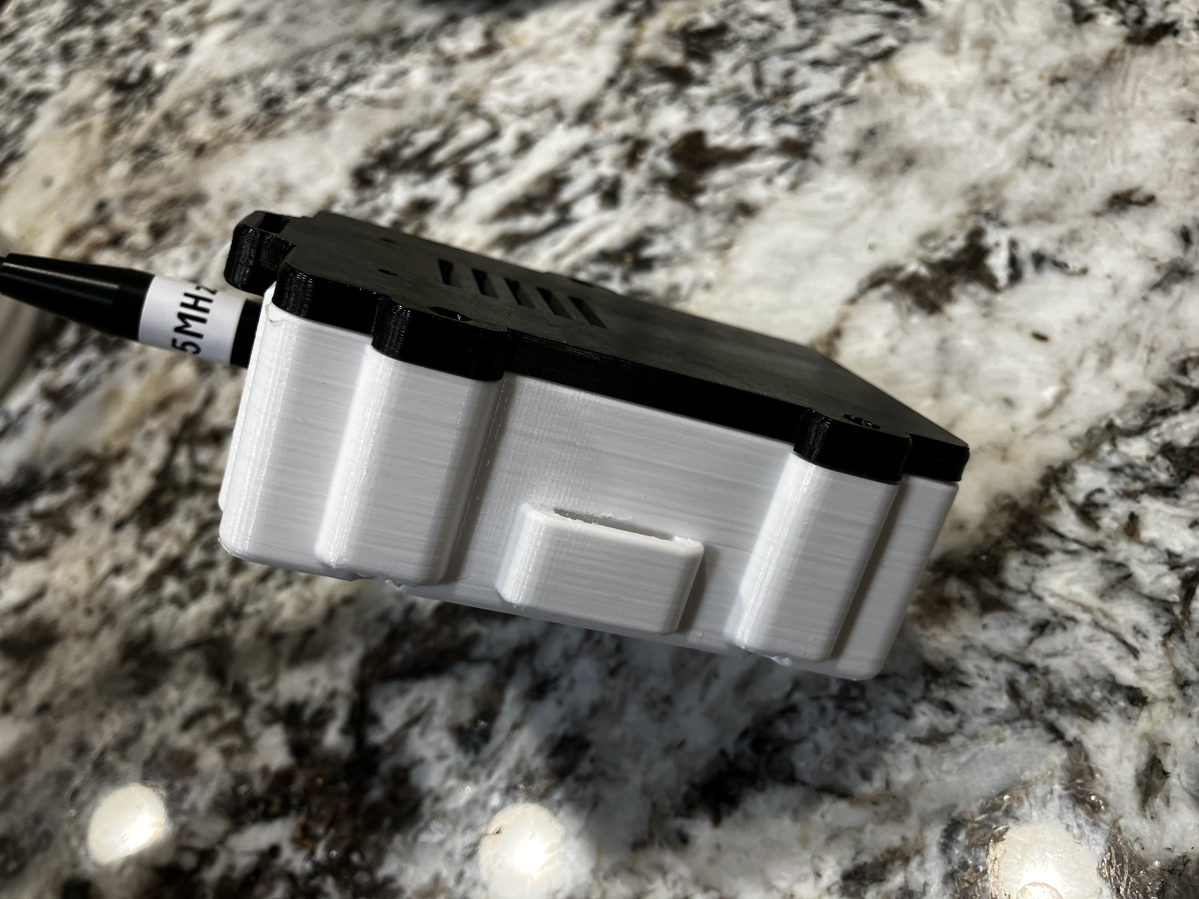 Blackout Comms Heltec Expansion Kit Case Back Cover - No Logo + Recessed Nuts