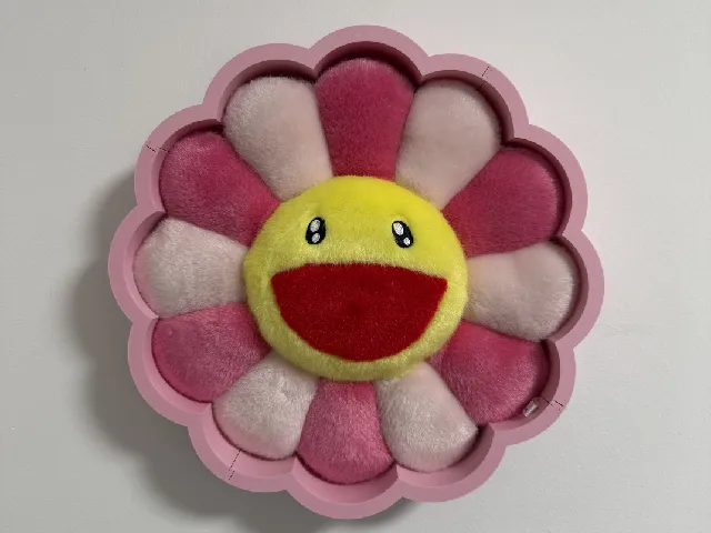 Murakami Flower Pillow Wall Frame - 30 cm