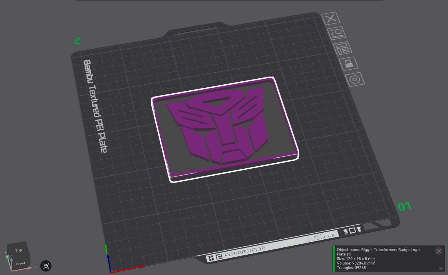 Transformers Badge Logo