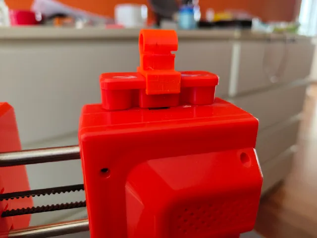EasyThreed K7 printer filament guide