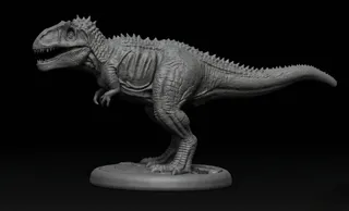 Allosaurus Statue