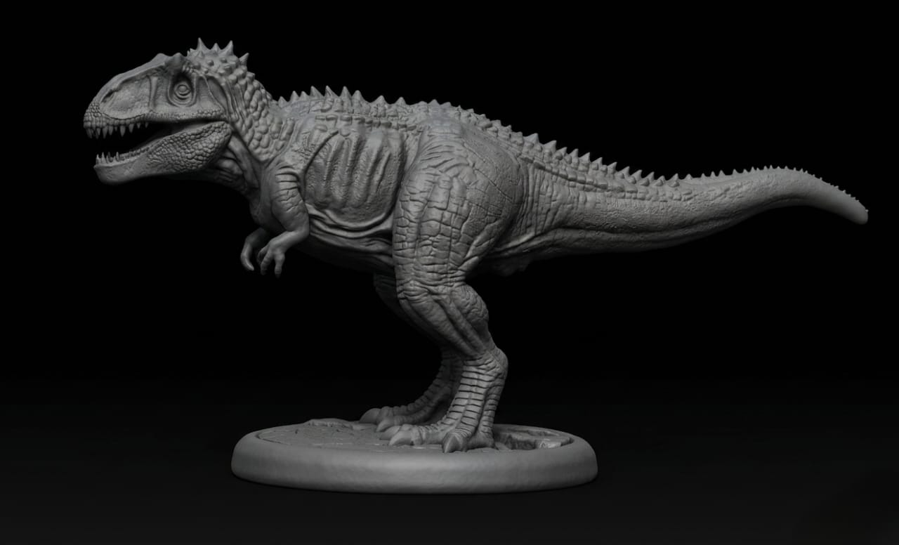 Allosaurus Statue