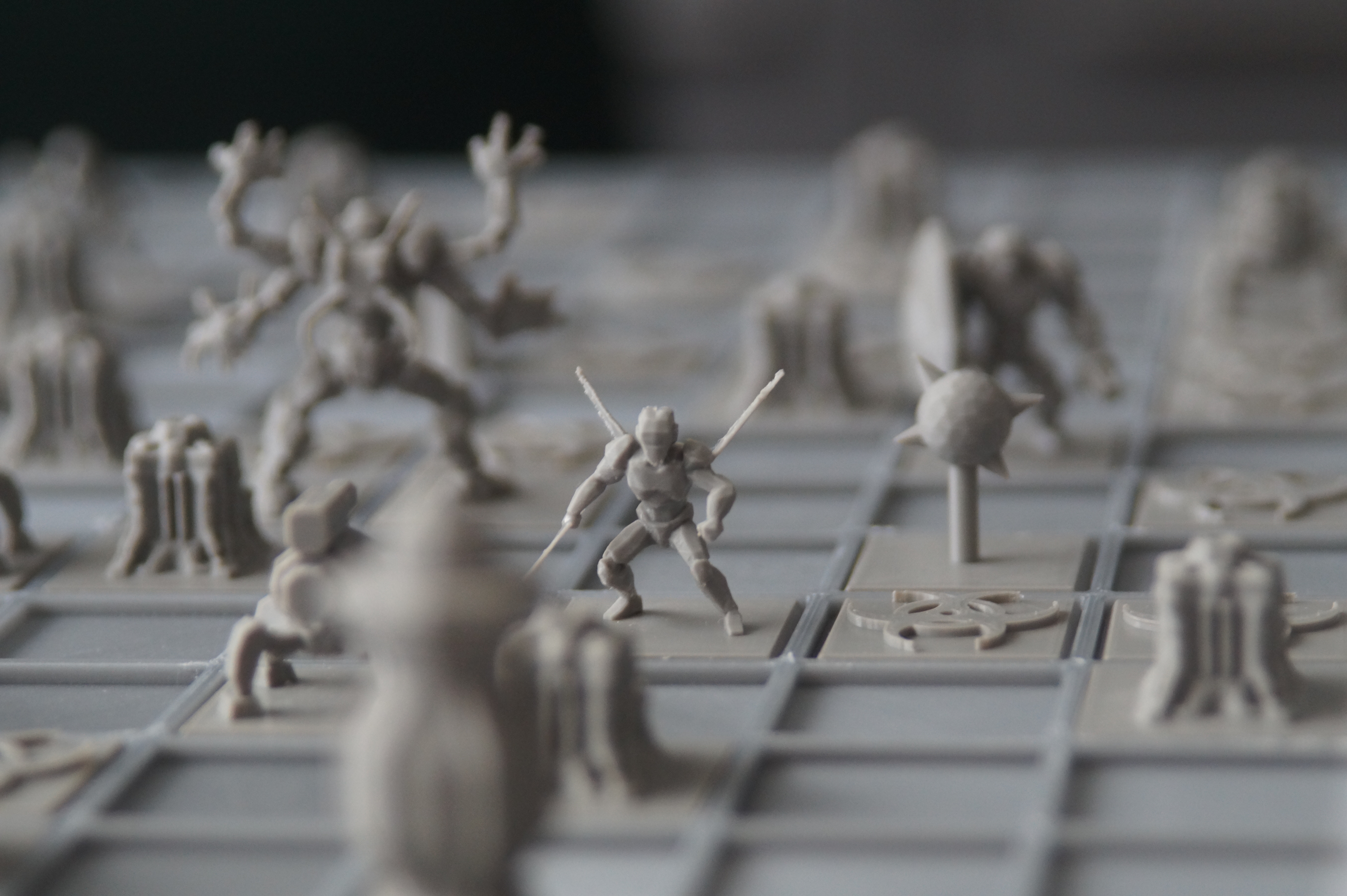 Galaxy Core minifigure boardgame