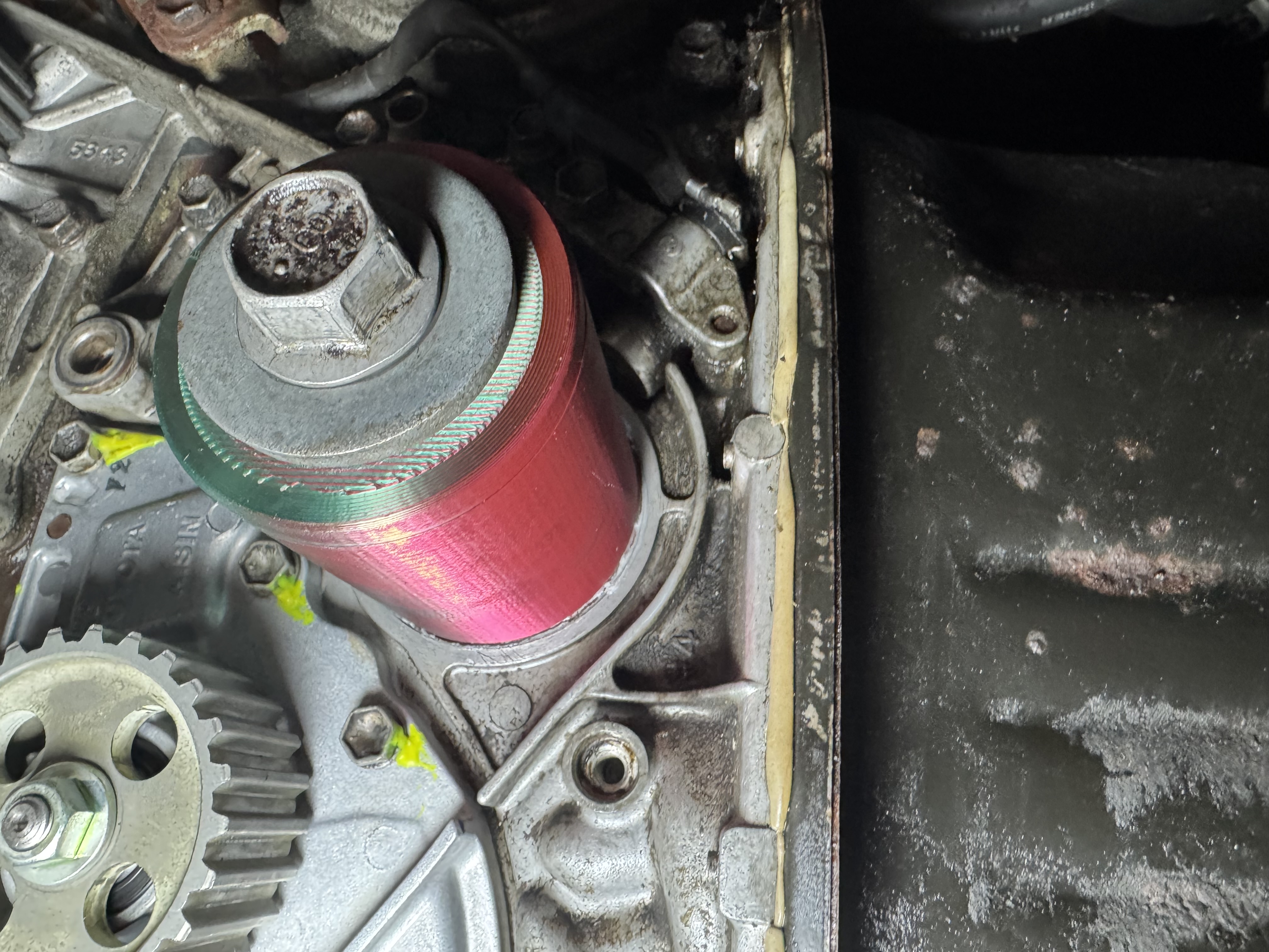 Toyota 5SFE Front Main Seal install tool