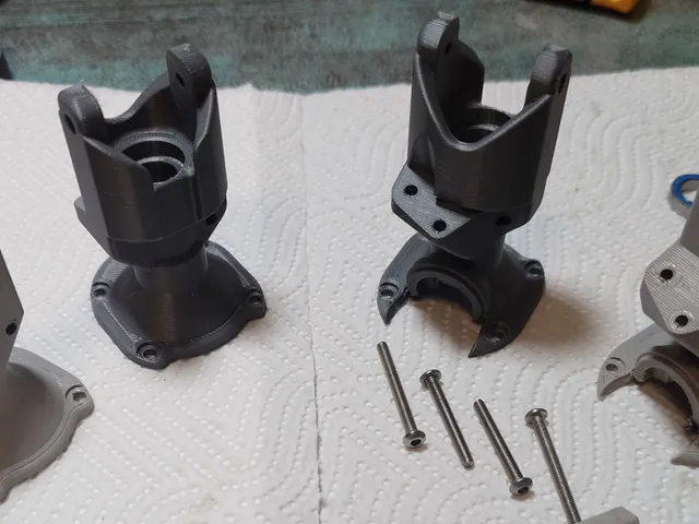 3D Sets Landy - reinforced diff front axle