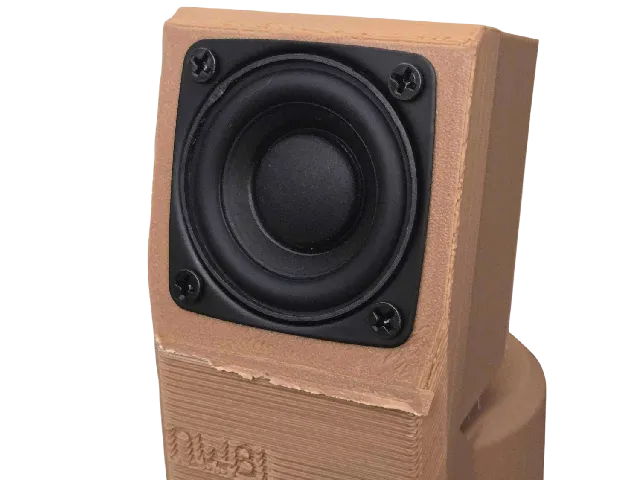 NWBI/Newbietronics SUPER BASS_V1 Special 3D Printed Hybrid Speaker Enclosure