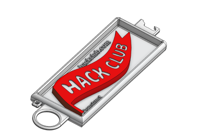HackClub keychain (COLOUR NEEDED