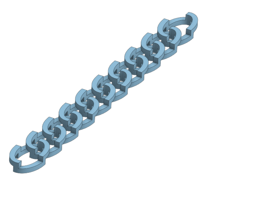 chain mail fidgets 3D model
