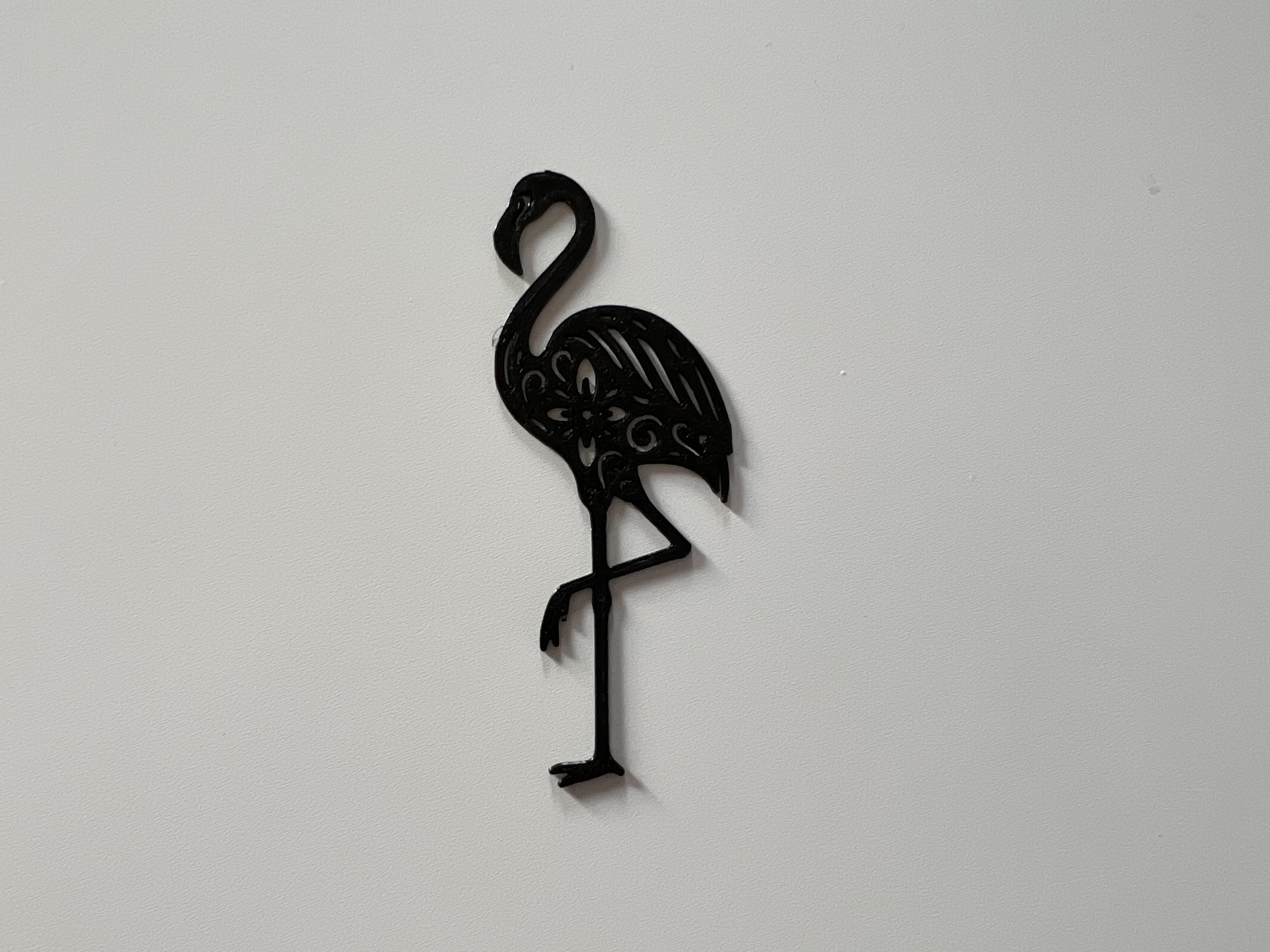 Pink Flamingo Wall Art #1