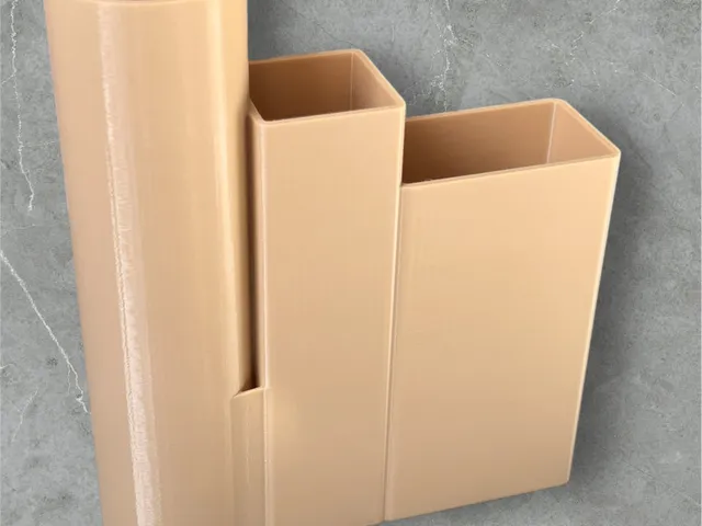 Modern toothbrush holder