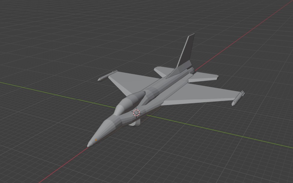 Sleek Easy F-16