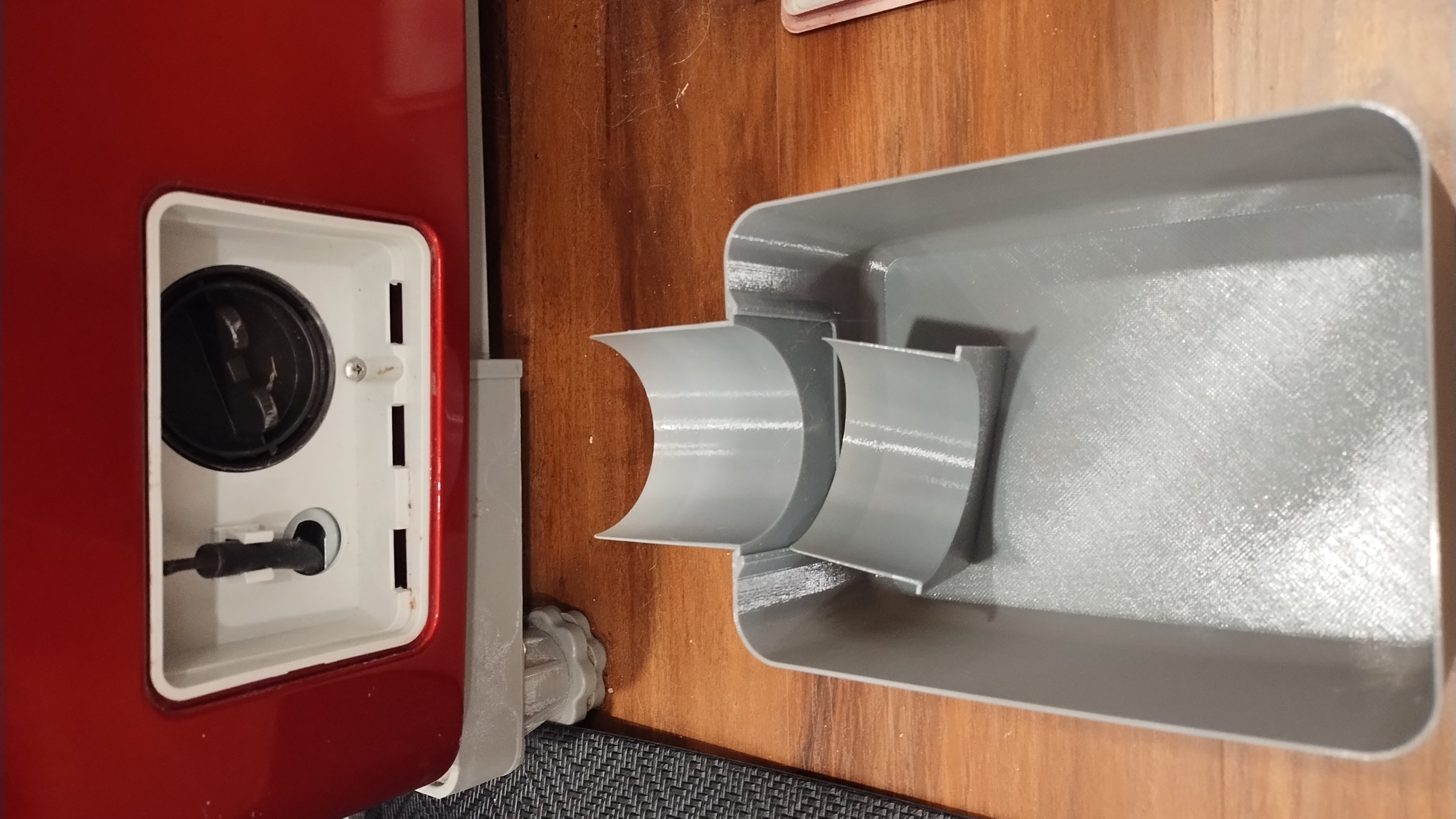 LG clothes washer pump filter longer drain chute
