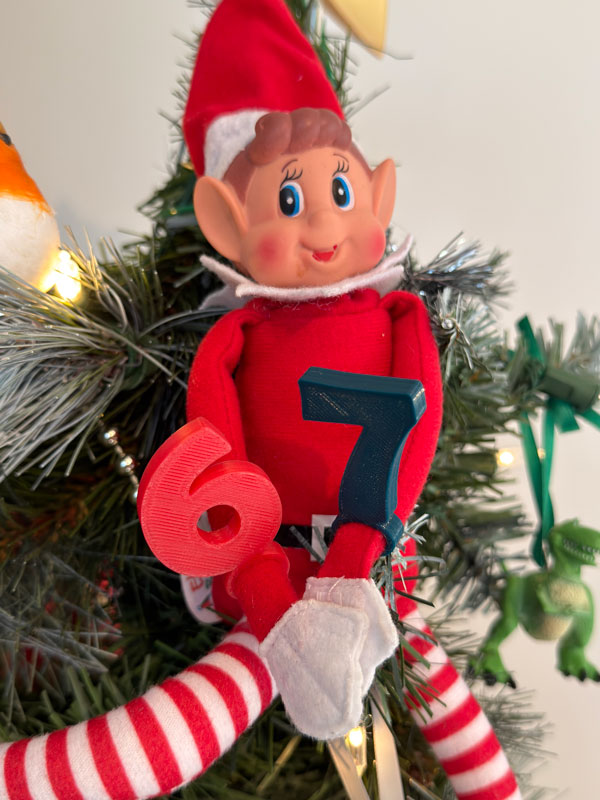 6-7! Elf on a Shelf