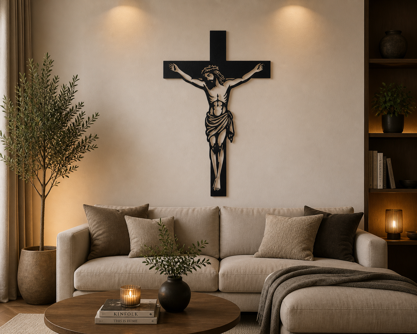 Jesus Cross 2D Wall Art