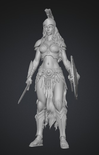 Bronse Shield Maiden