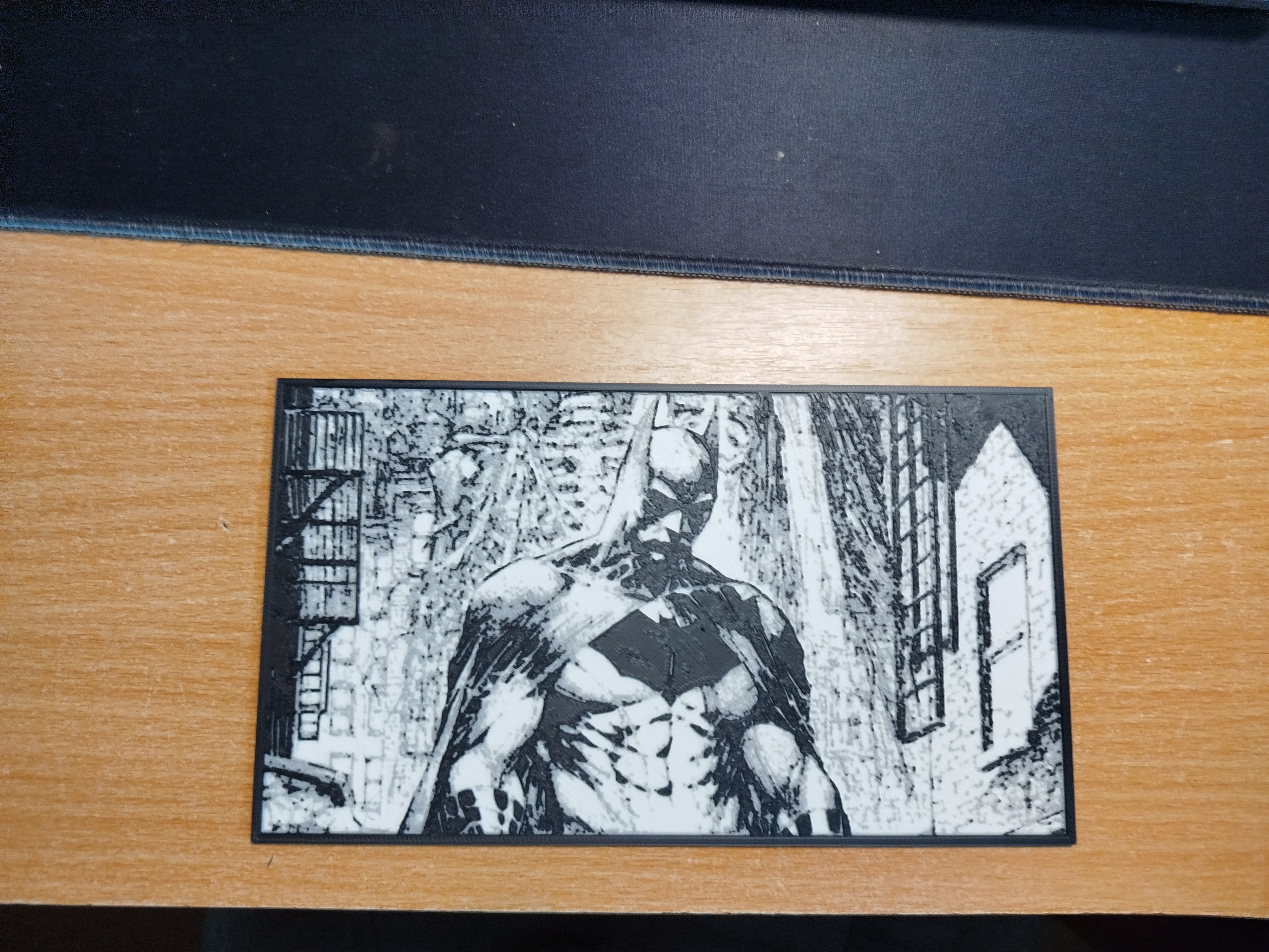 Batman lithophane