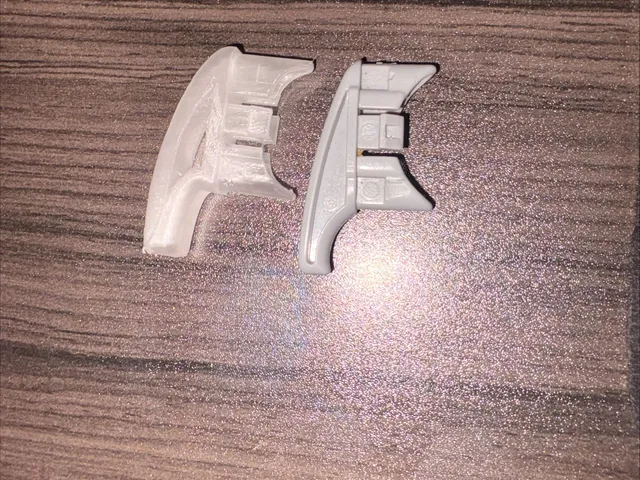 GE dishwasher top rail stopper