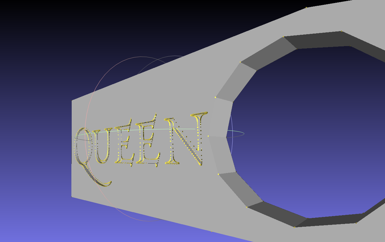 Backpack Bag Tag v1 - Queen Logo