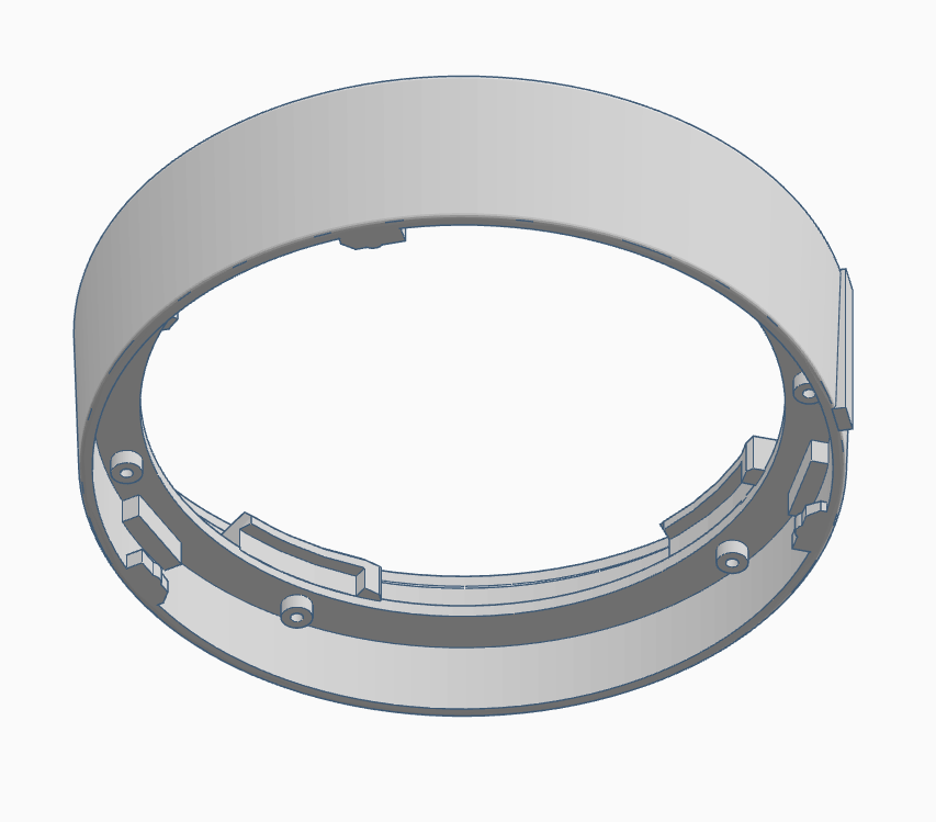 Locking & mounting ring compatible with Cecotec Grand katana total destroy blender.