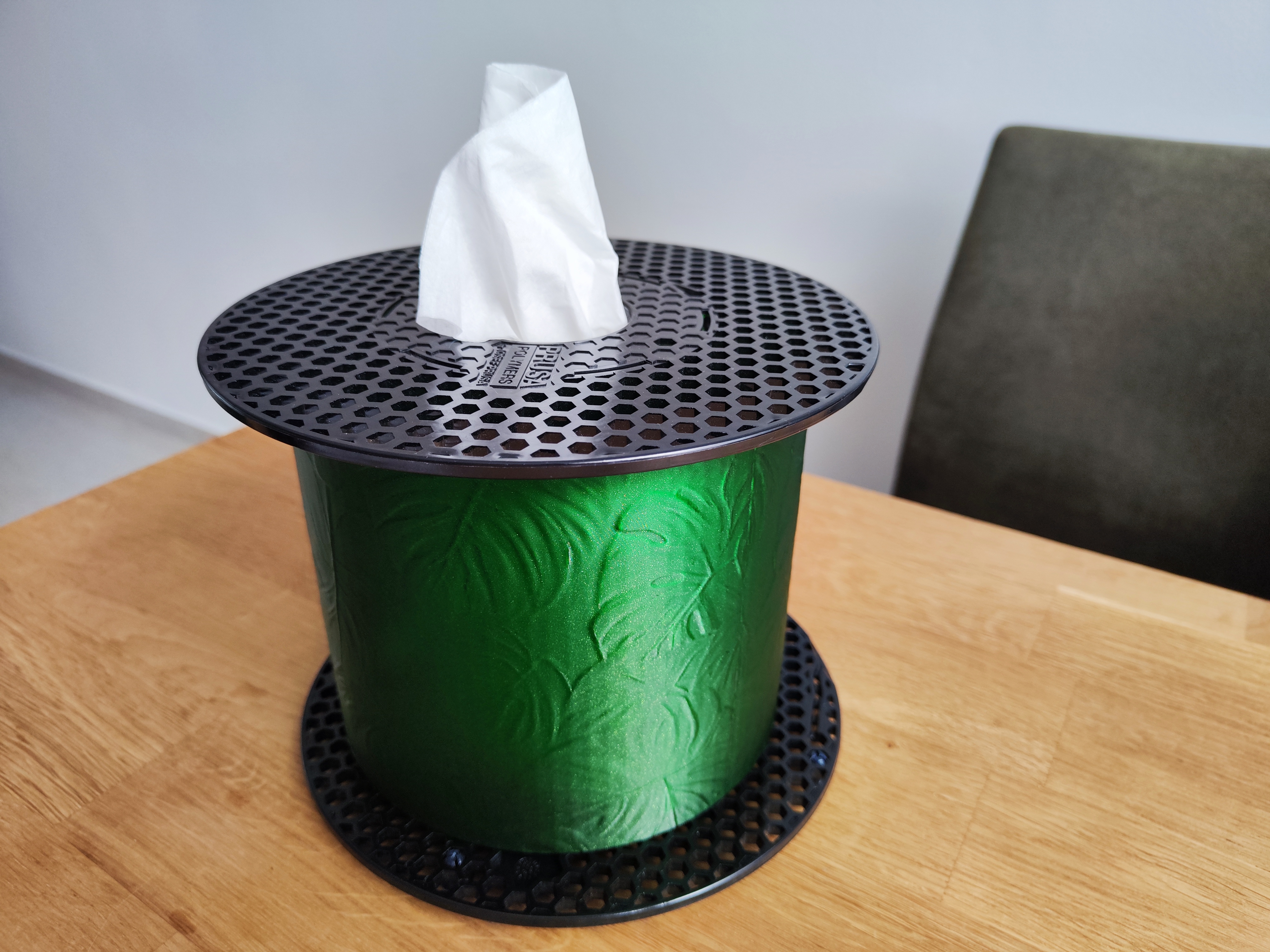 Big spool of tissues
