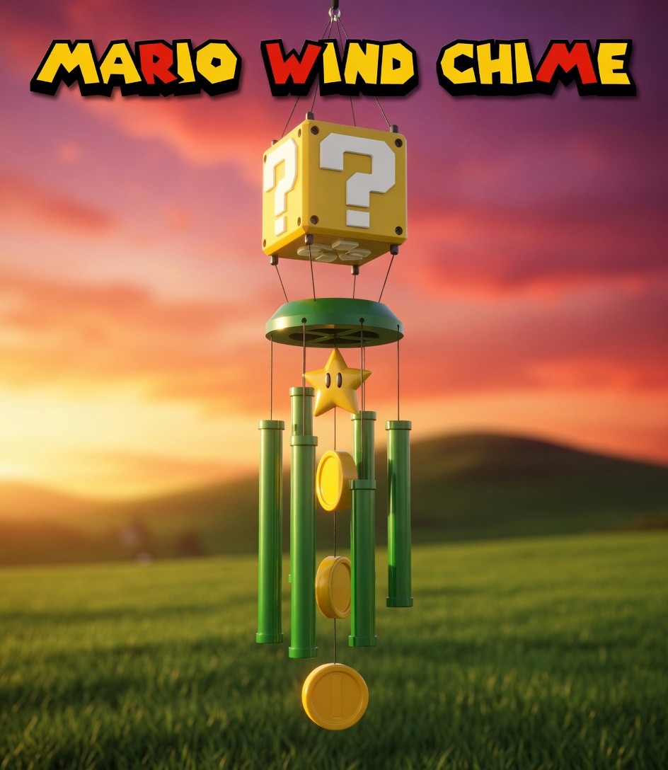Mario Wind Chime