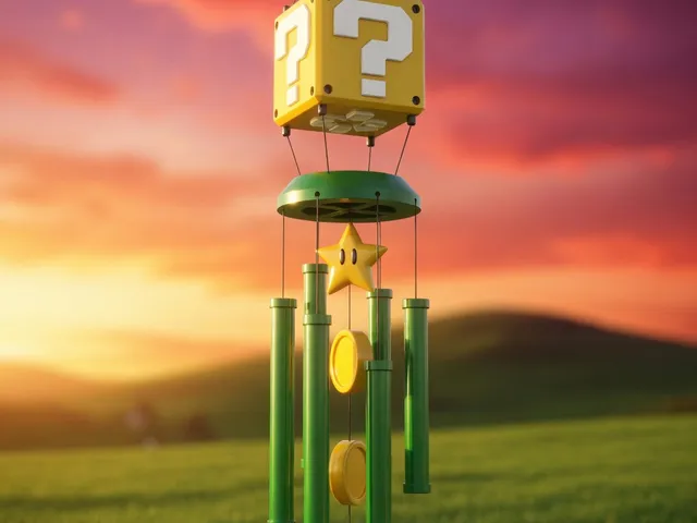 Mario Wind Chime