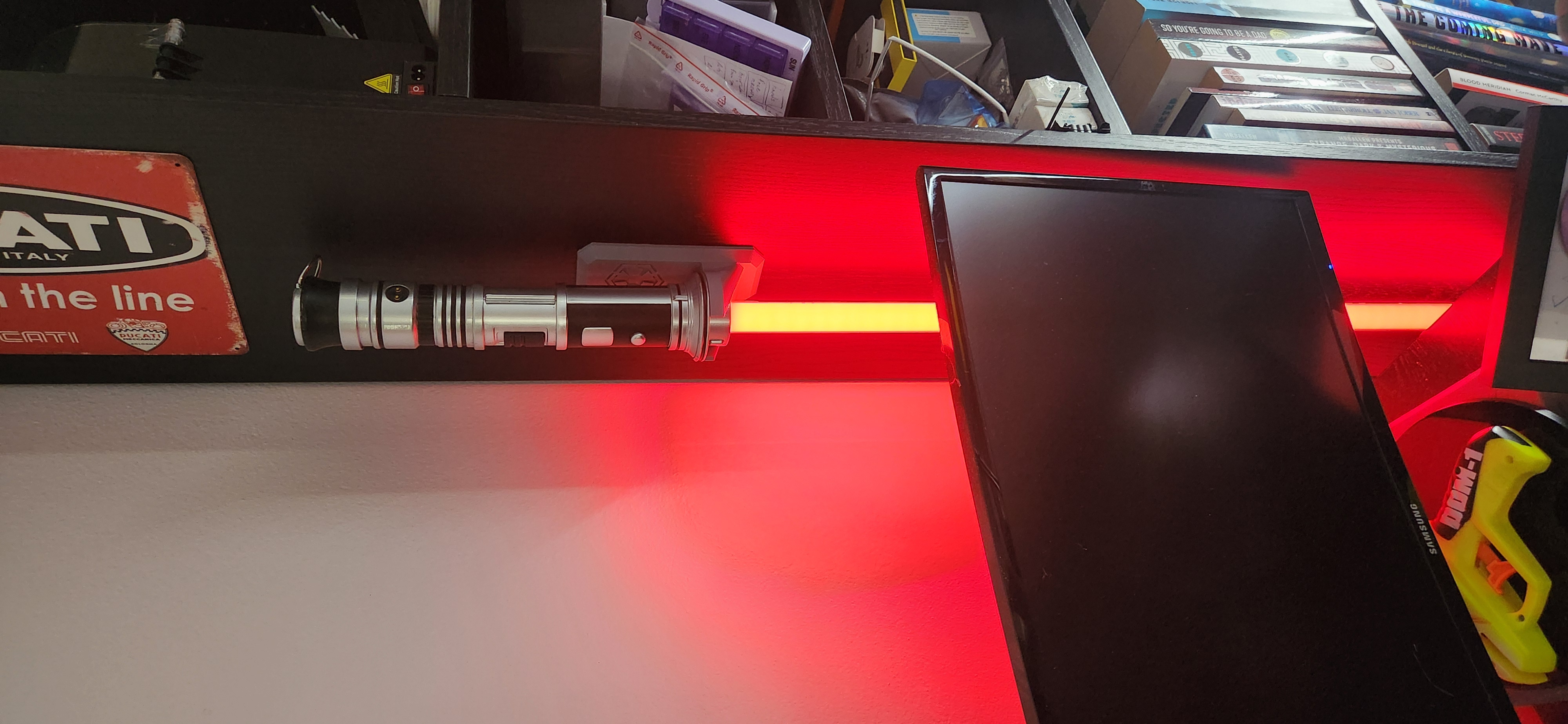 Sith Empire Lightsaber Wall Mount