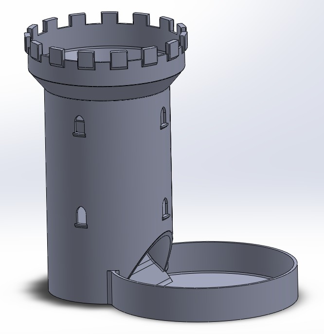 Miniatura 2 do modelo 3D Dice Tower - 2026 update
