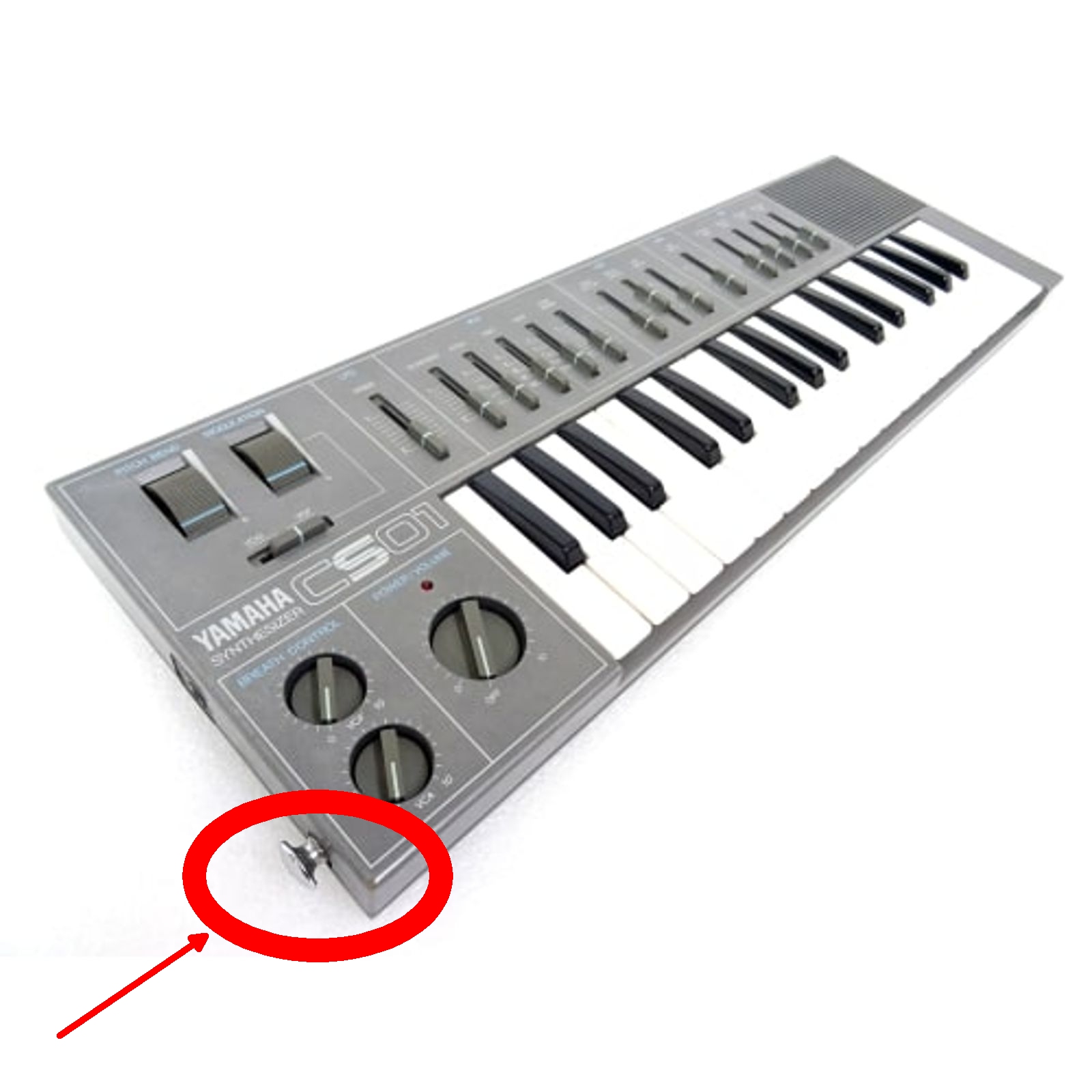 YAMAHA Synthesizer CS 01 Belt Holder
