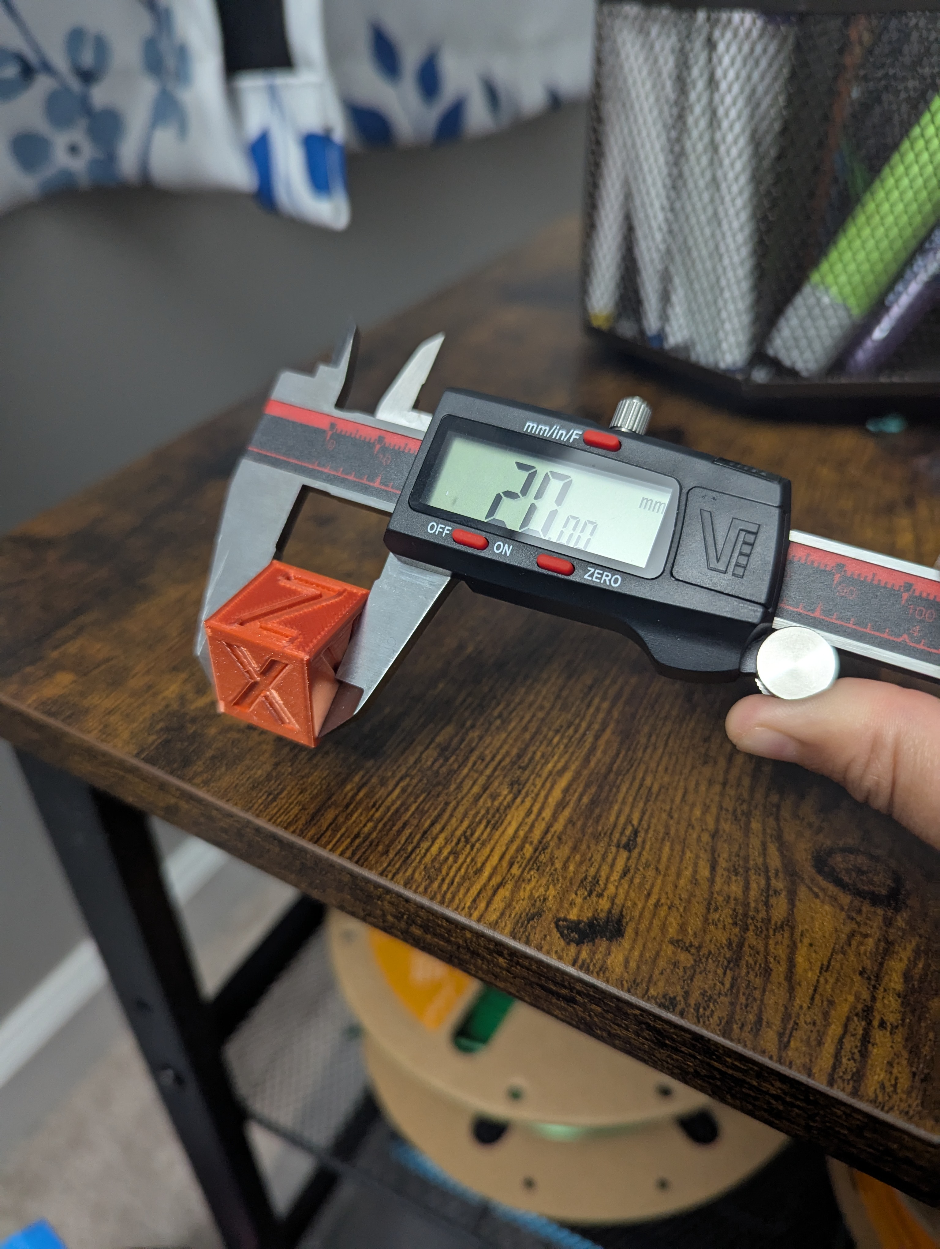 Miniatura 5 do modelo 3D Simple Calibration Cube Test Model