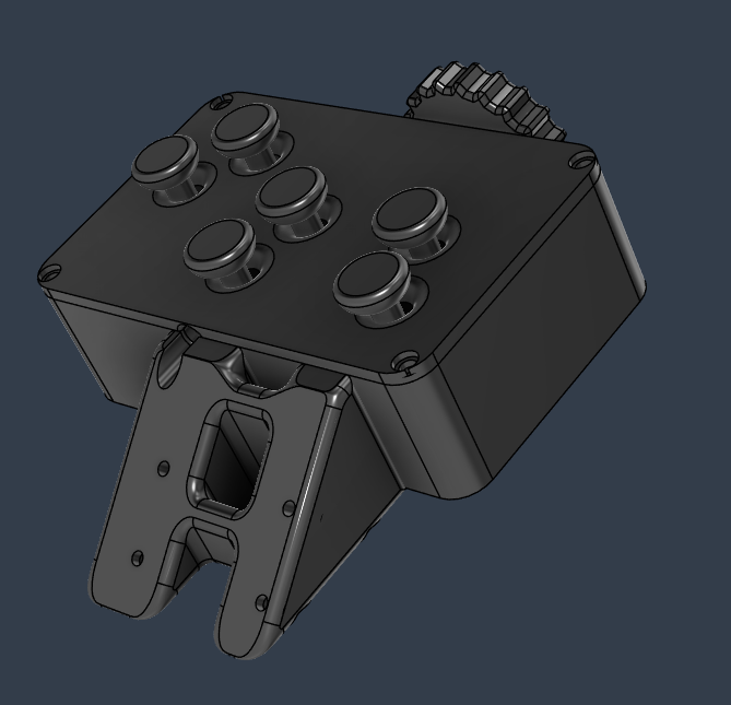Logitech Extreme 3D Pro 6-Button Box STL – Add-on for Compact Base