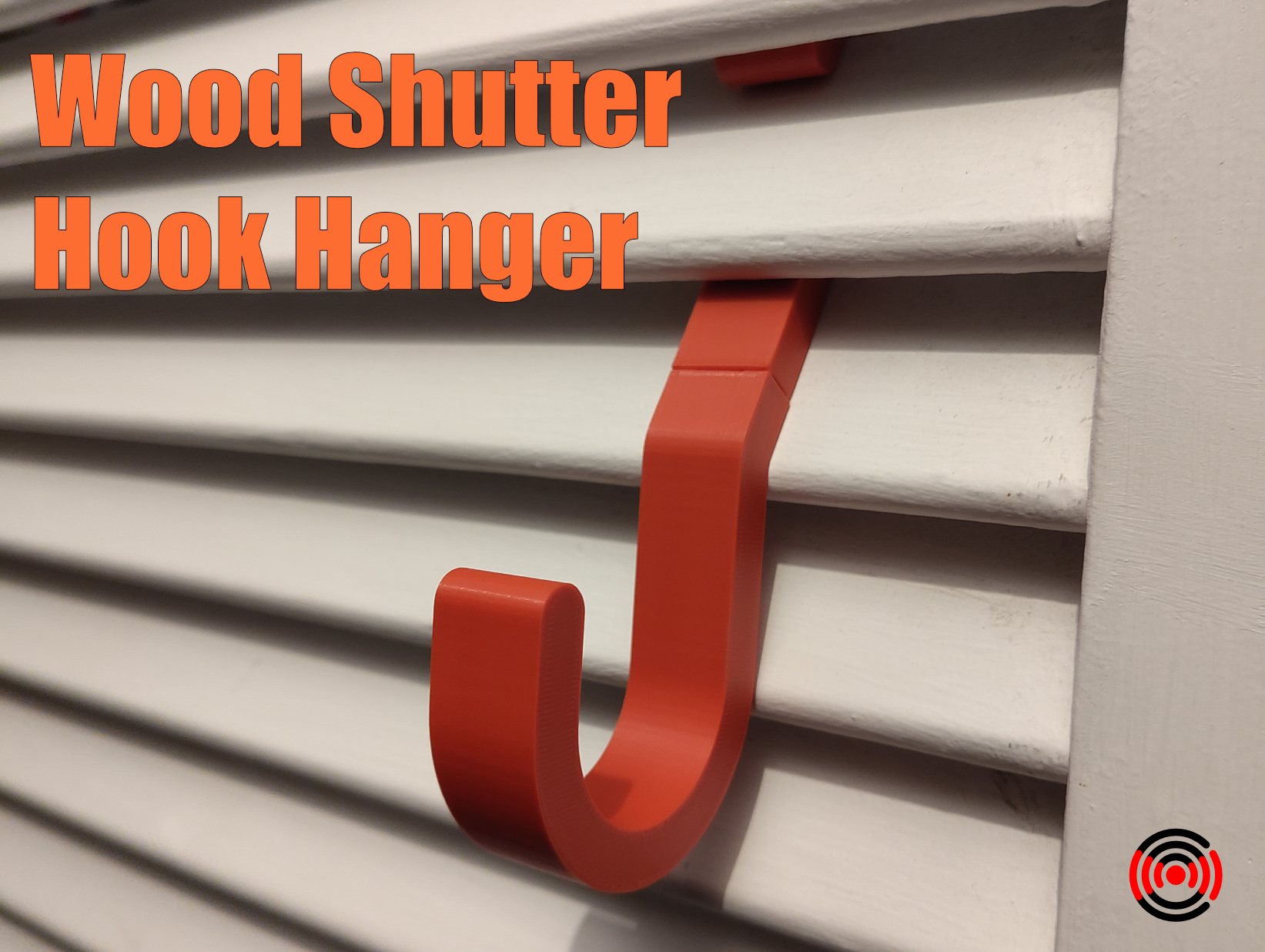 Wood Shutter Hook Hanger