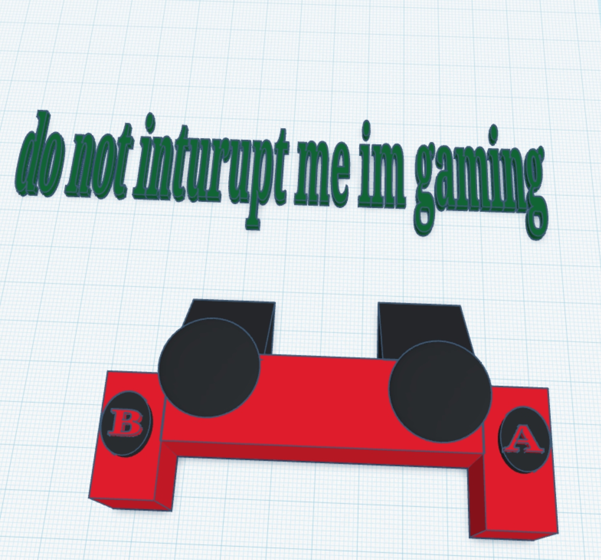 gaming sign and controller ACCCV