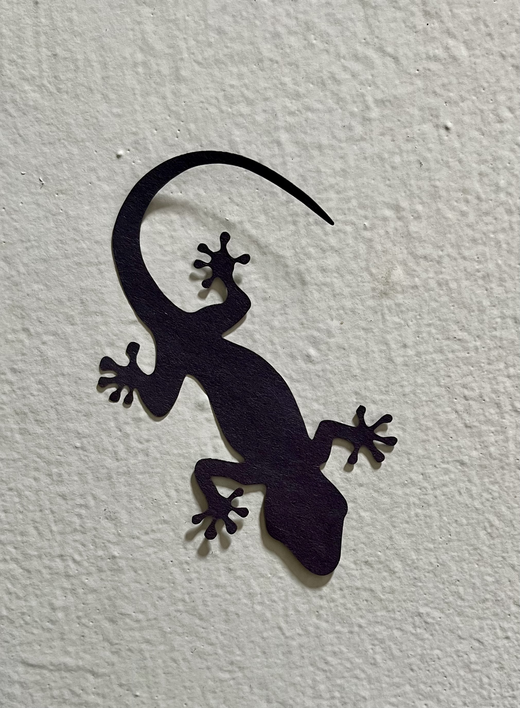 Lezard Wall Art #4 – Laser Cutter Remix