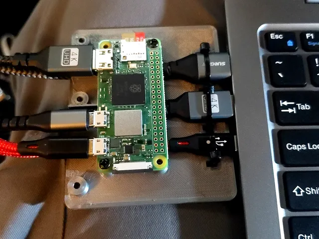 CrowView Note Pi Zero sled