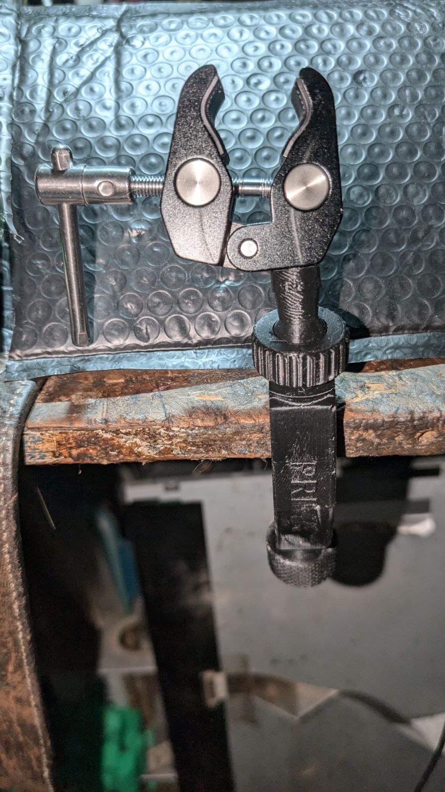 Nano Vice V2 1/4 and 3/8 inch ball joint adapters 3D model